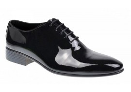Pantofi barbati eleganti din piele naturala - Model Negru Lac 024NLAC